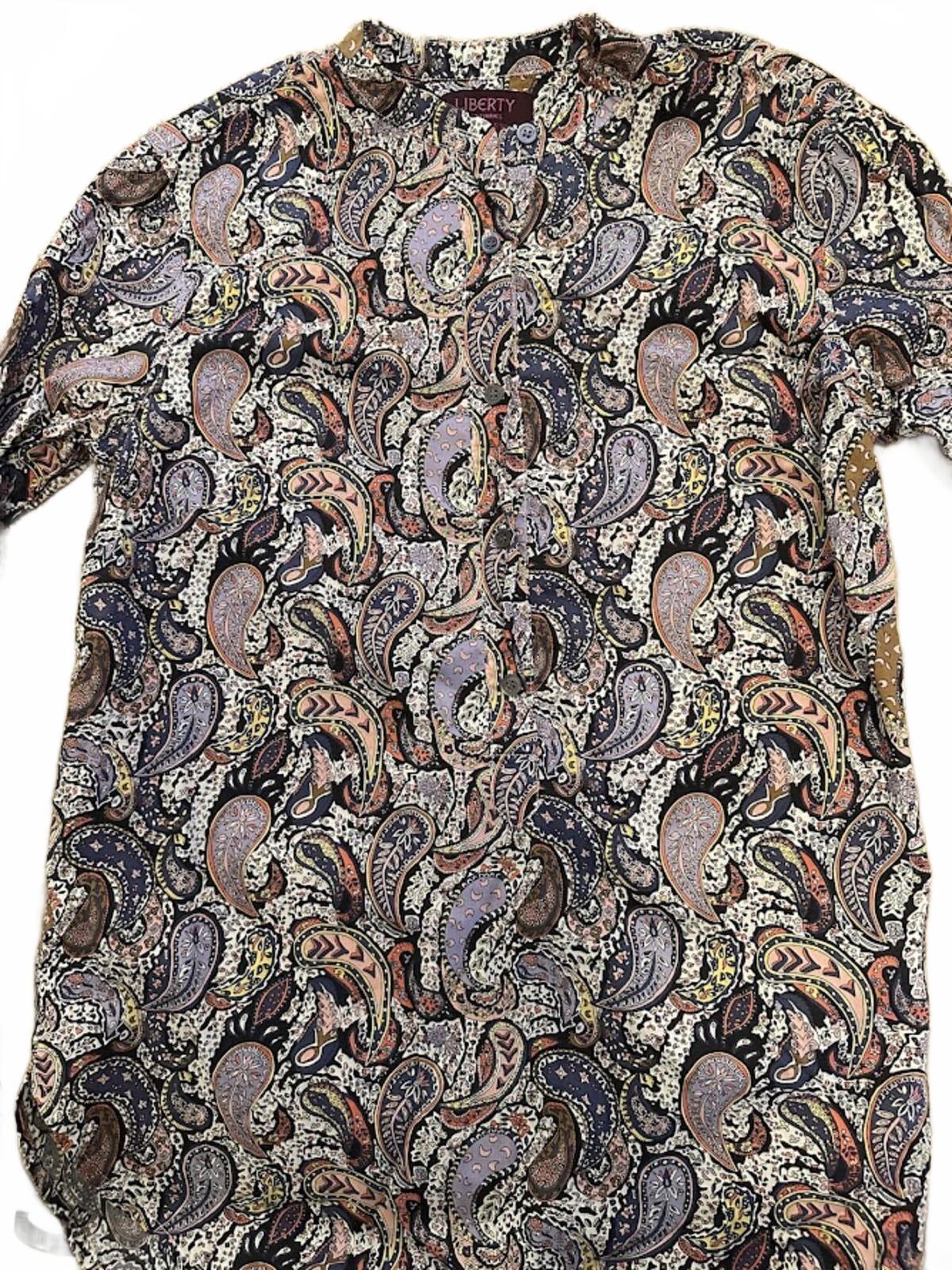 J.Crew Liberty Paisley Shirt Cotton OO
