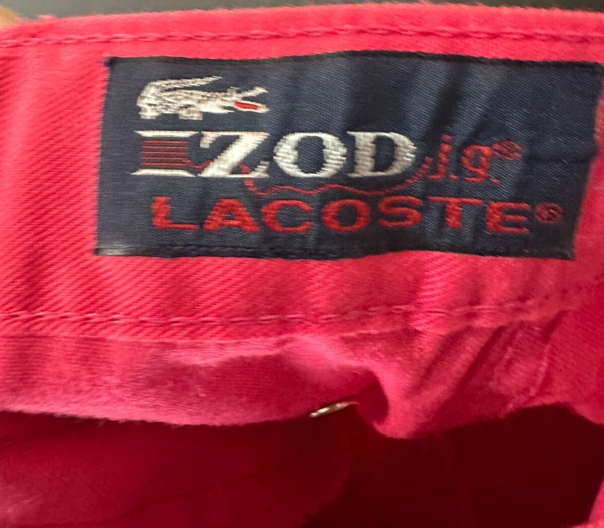 Vintage IZOD Lacoste Pink Pants 27 Taiwan