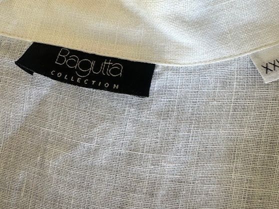 Boguta Linen Camp Shirt Off-White XXL