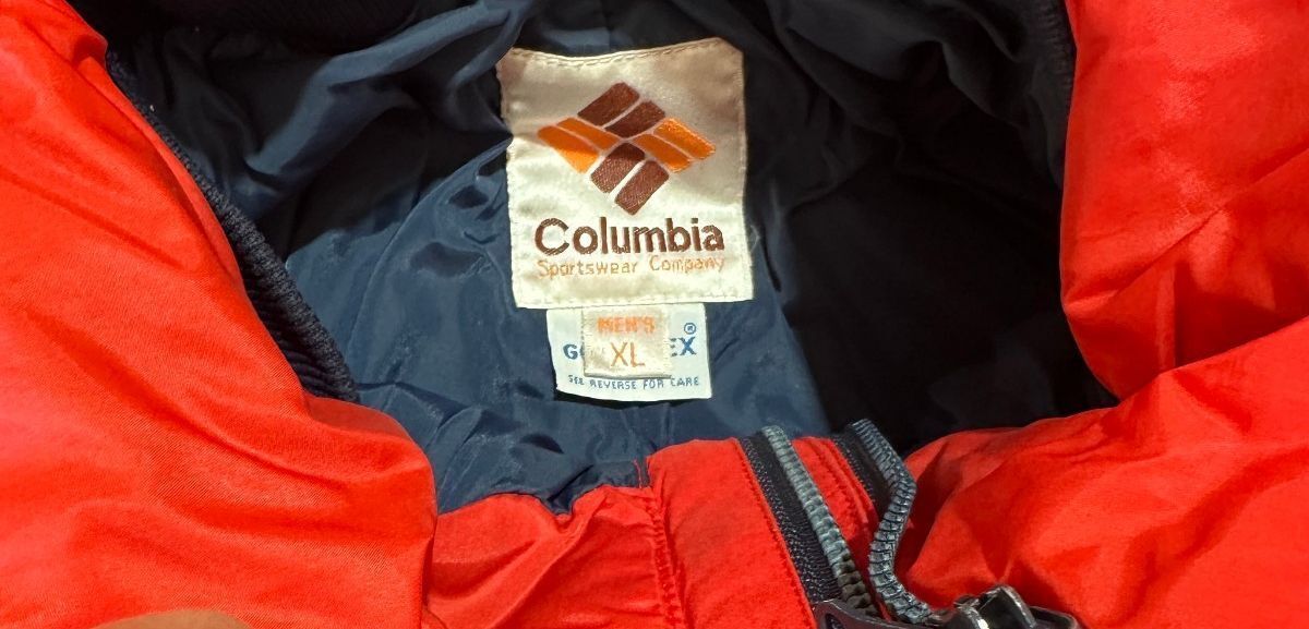 Vintage Columbia Gore-Tex Red Ski Jacket Men's XL