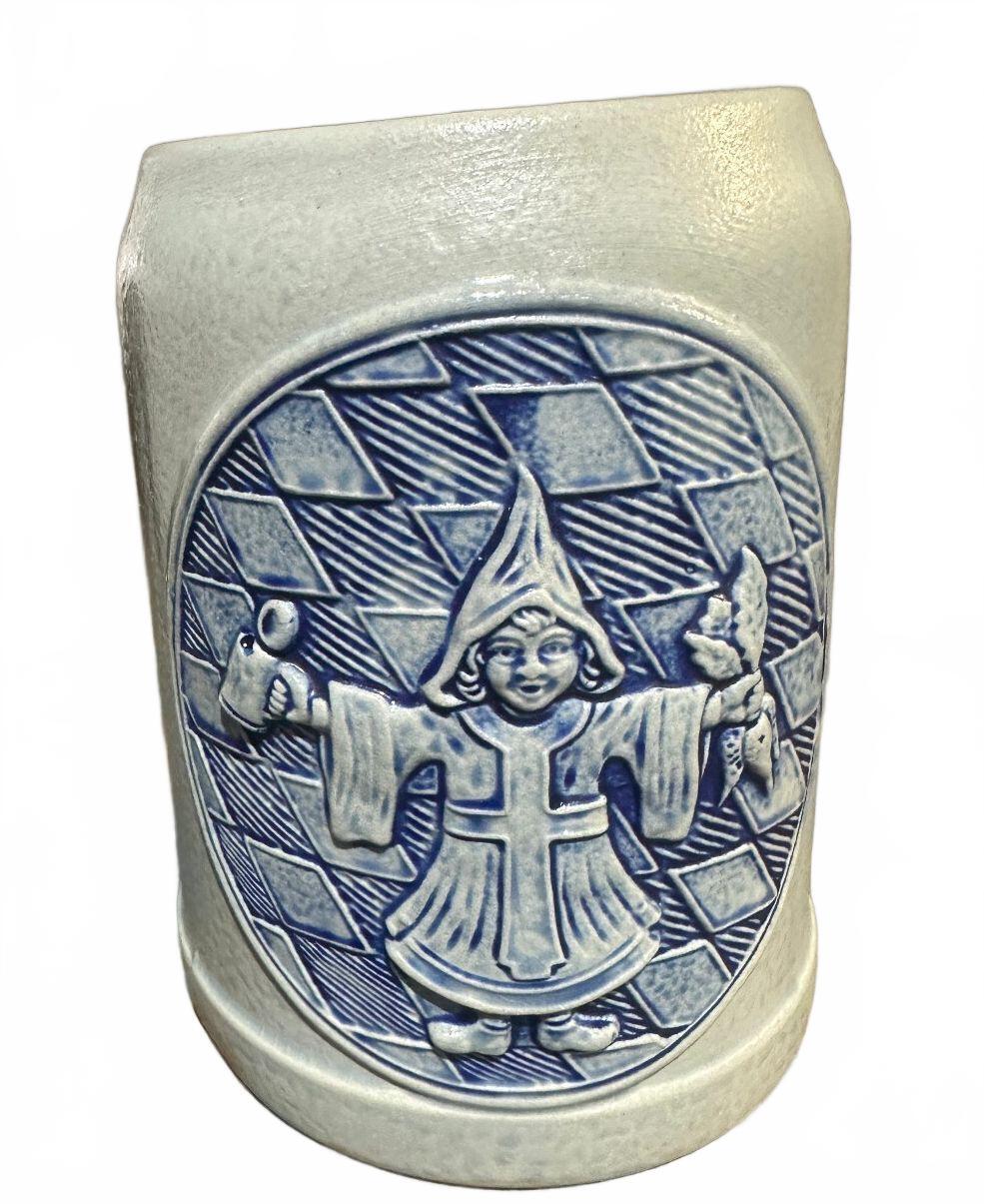 Reinhold Merkelbach German Stoneware Gnome Beer Stein
