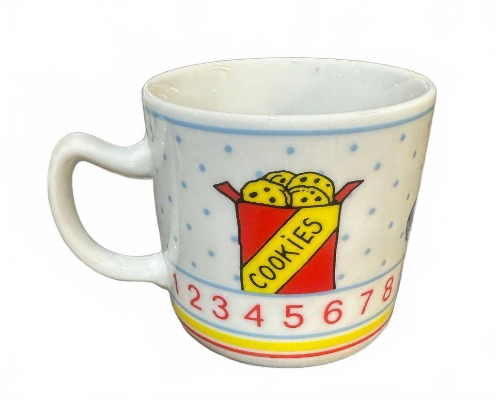 Vintage Sesame Street Cookie Monster Mug JMP Japan