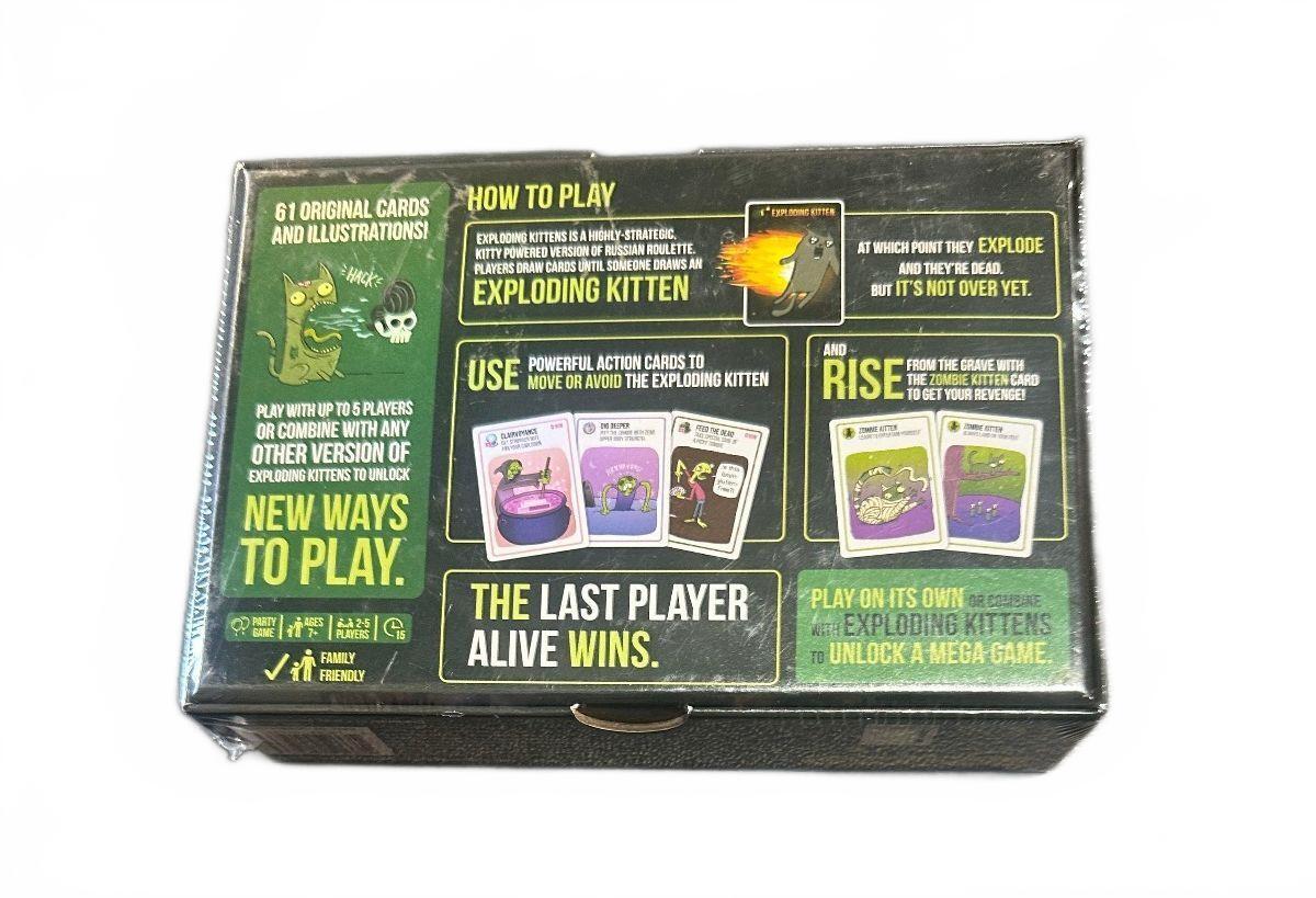 Exploding Kittens 2 Game Lot Zombie Kittens Little Wordy