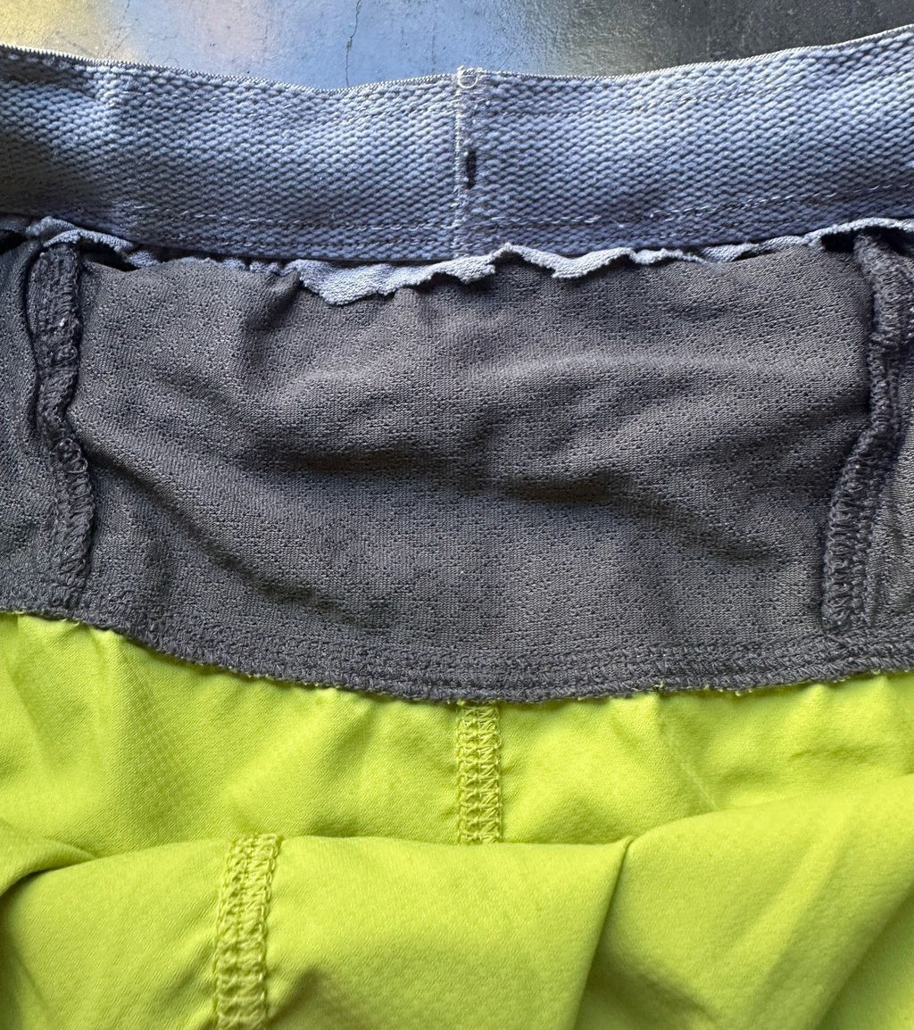 Patagonia Chartreuse Running Shorts Women's S