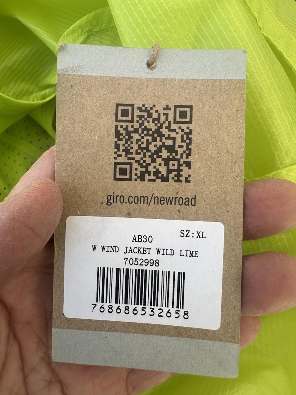 Giro New Road Cycling Windbreaker XL