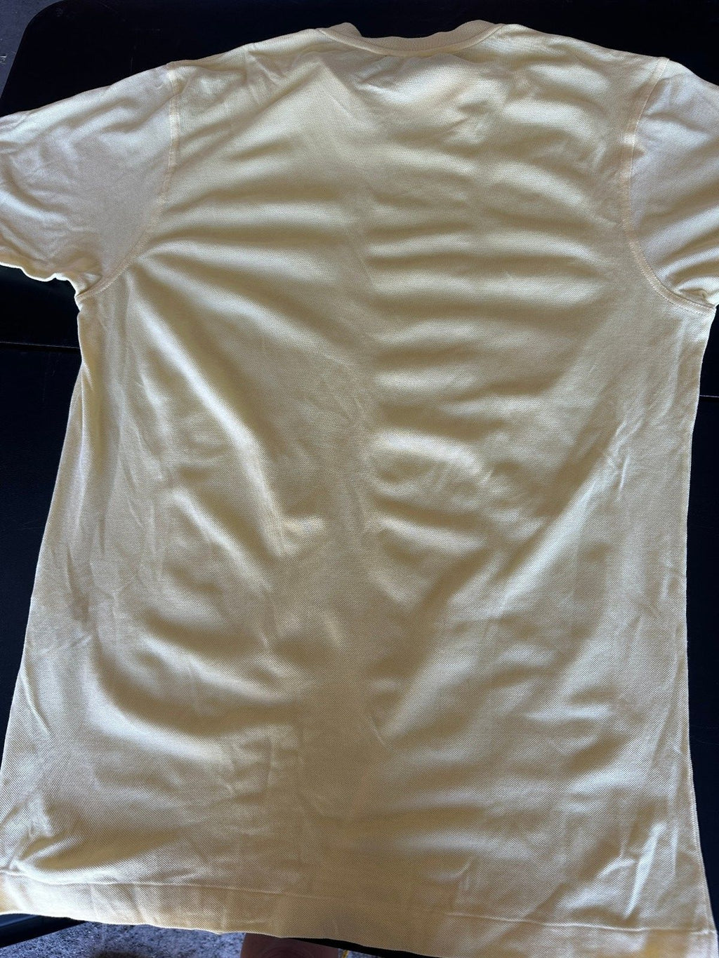 Ermenegildo Zegna Yellow Knit T-Shirt 50 Large Italy