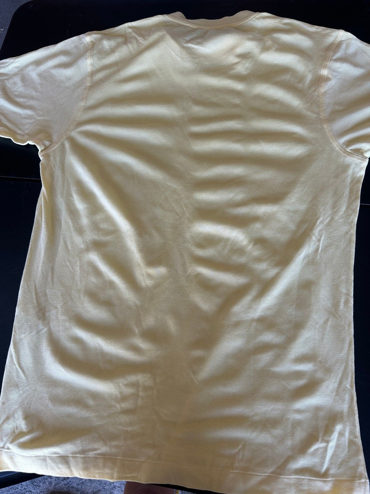 Ermenegildo Zegna Yellow Knit T-Shirt 50 Large Italy