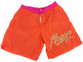 Maui Neon Orange Swim Trunks Size 33
