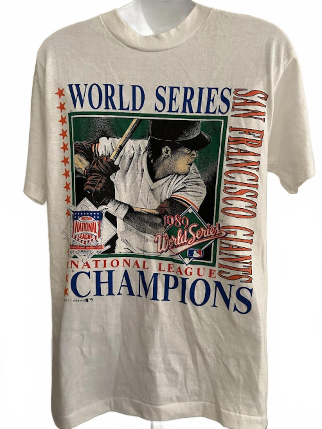 1989 SF Giants World Series Tee USA M
