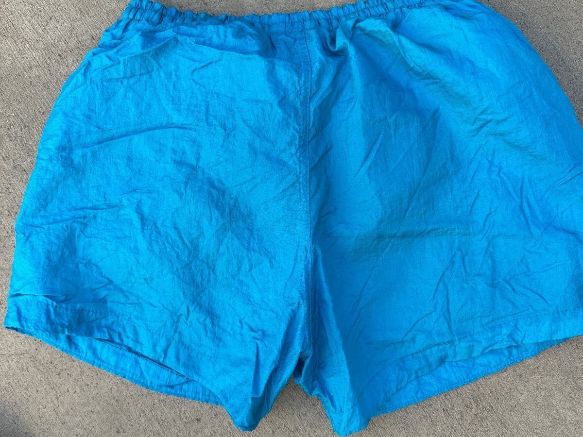 High On Life Blue Swim Trunks Men Small Cotton