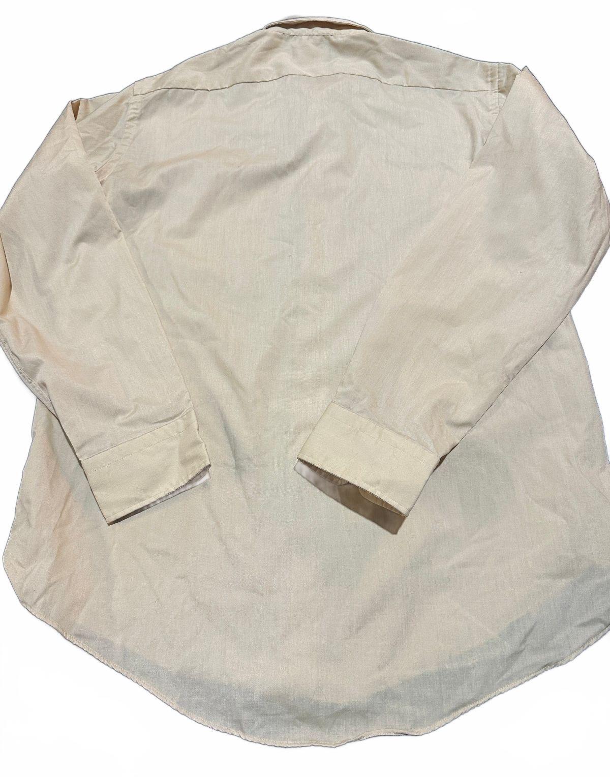 Christian Dior Monsieur Yellow Dress Shirt Medium USA