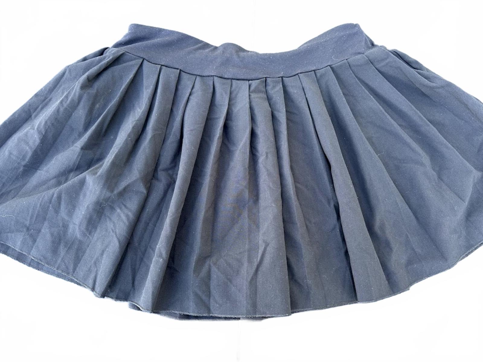Slazenger Tennis Skirt Black Pleated XL