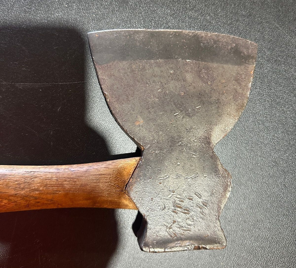 Antique W Hunt Hewing Hatchet Douglas Axe Co MA