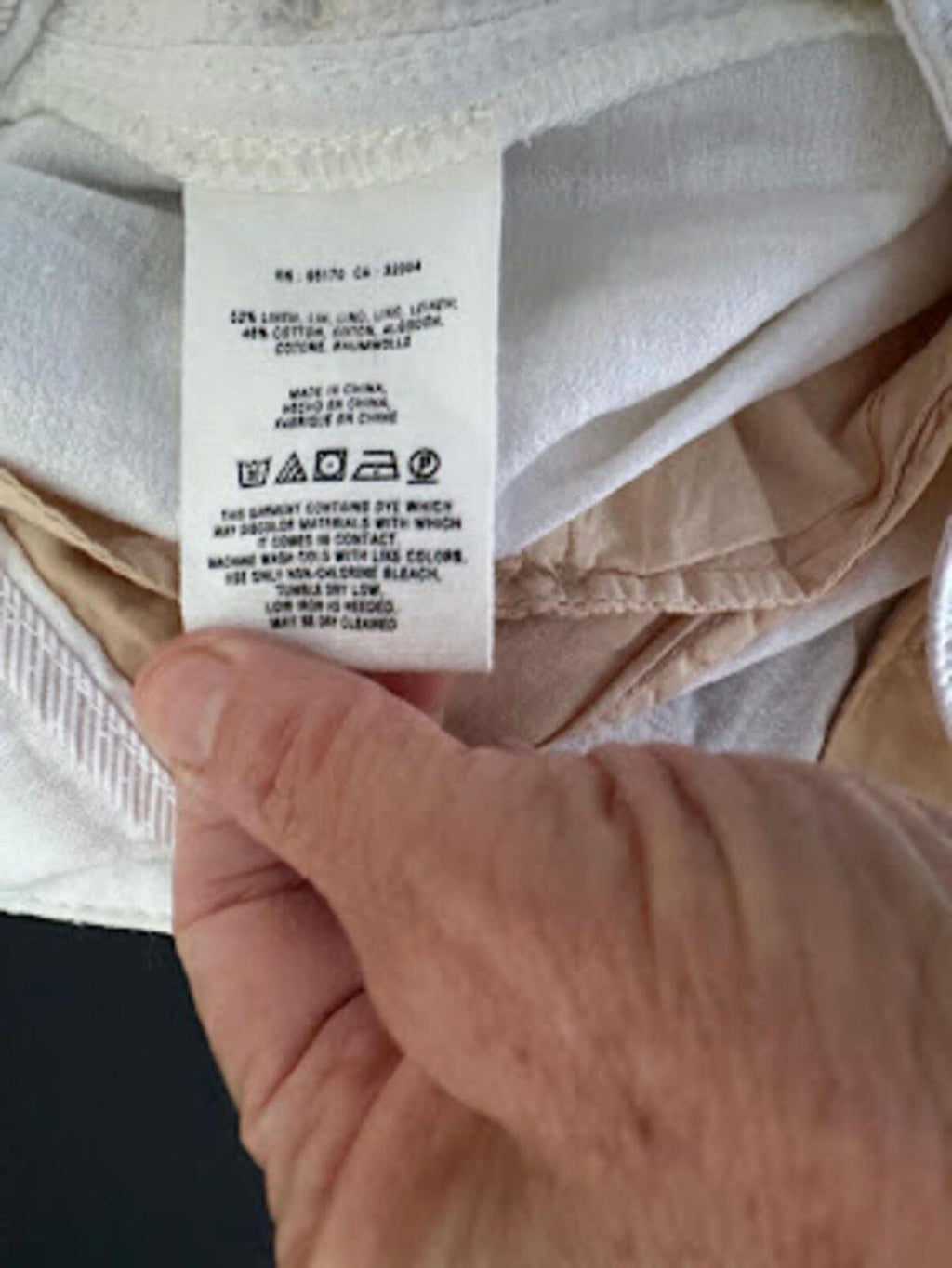 Pilcro Linen Blend Wide Leg Pants 32x27