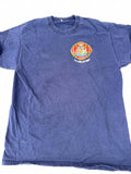 American River Fire Dept Tee Blue Cutoff
