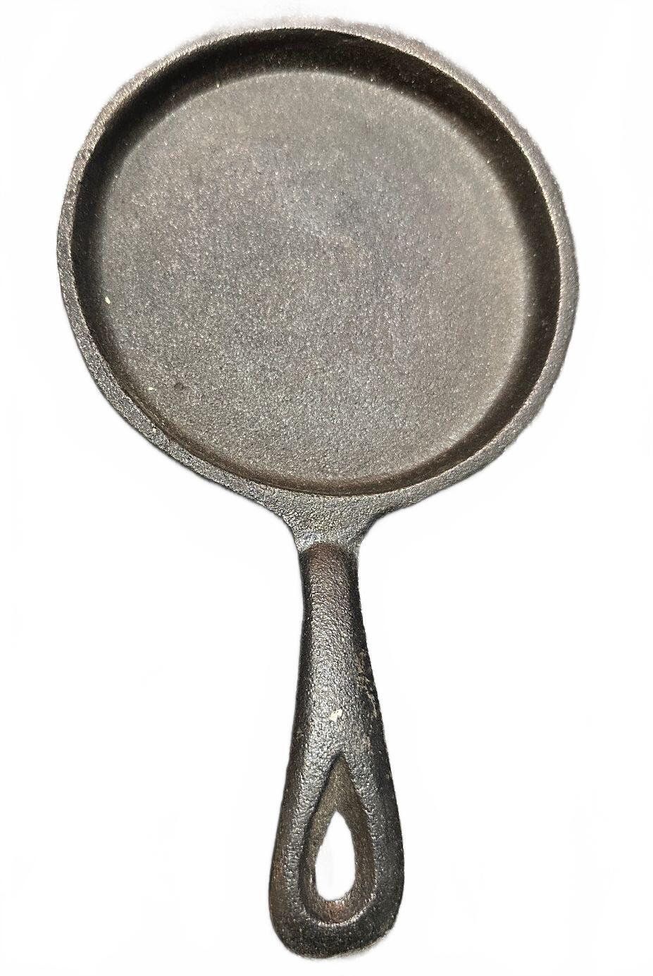 Vintage Mini Cast Iron Skillet 5" Unmarked