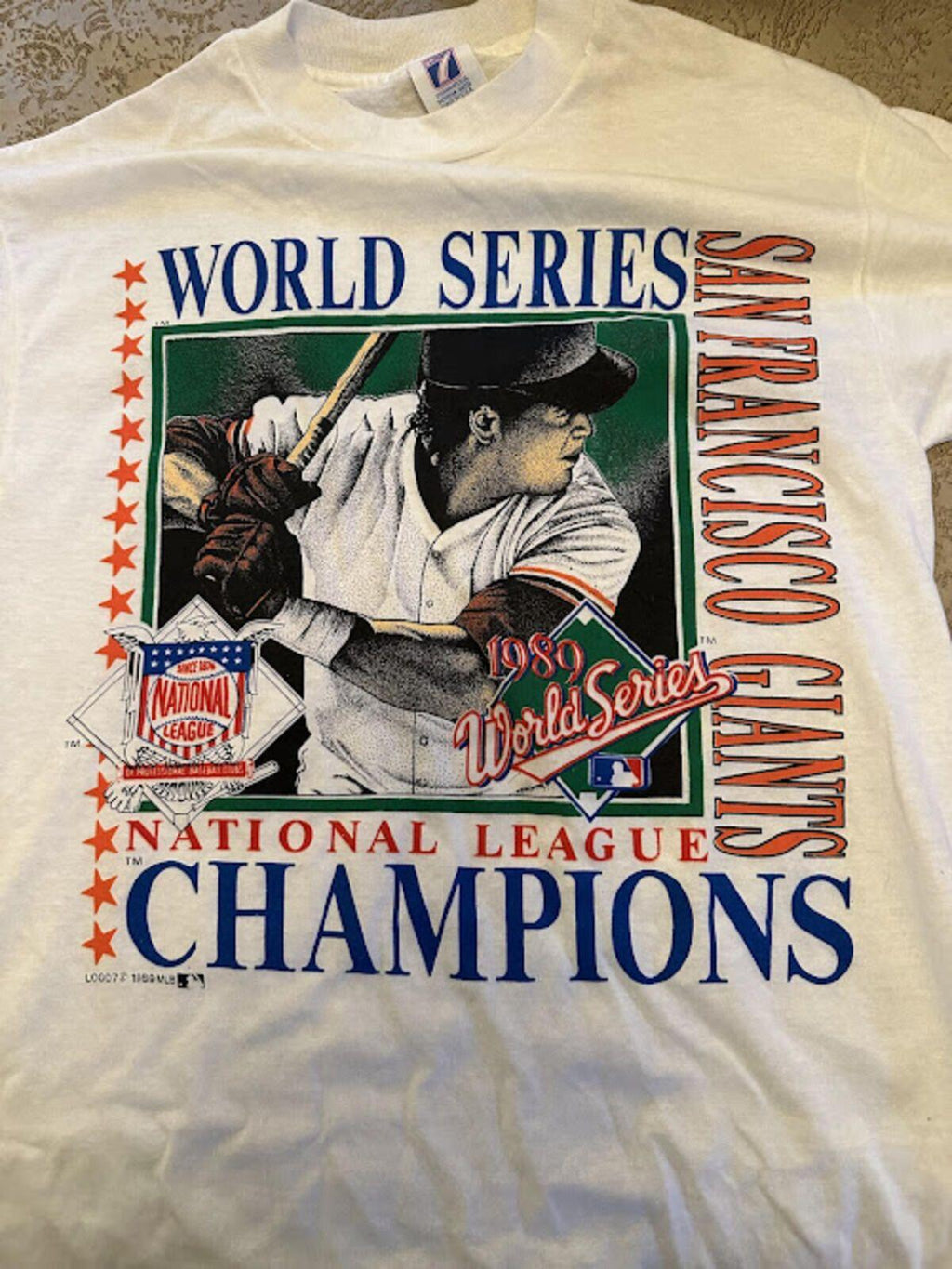 1989 SF Giants World Series Tee USA M