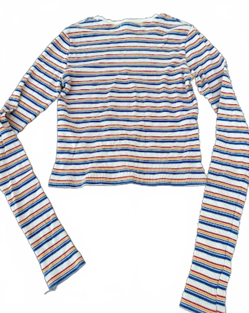 Brandy Melville Stripe Rib Crop Top