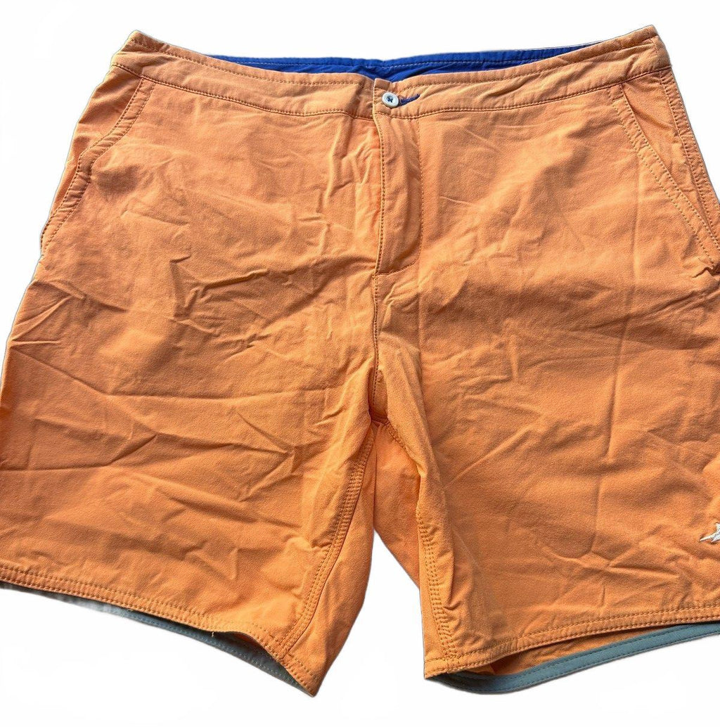 Tommy Bahama Orange Marlin Swim Trunks 34