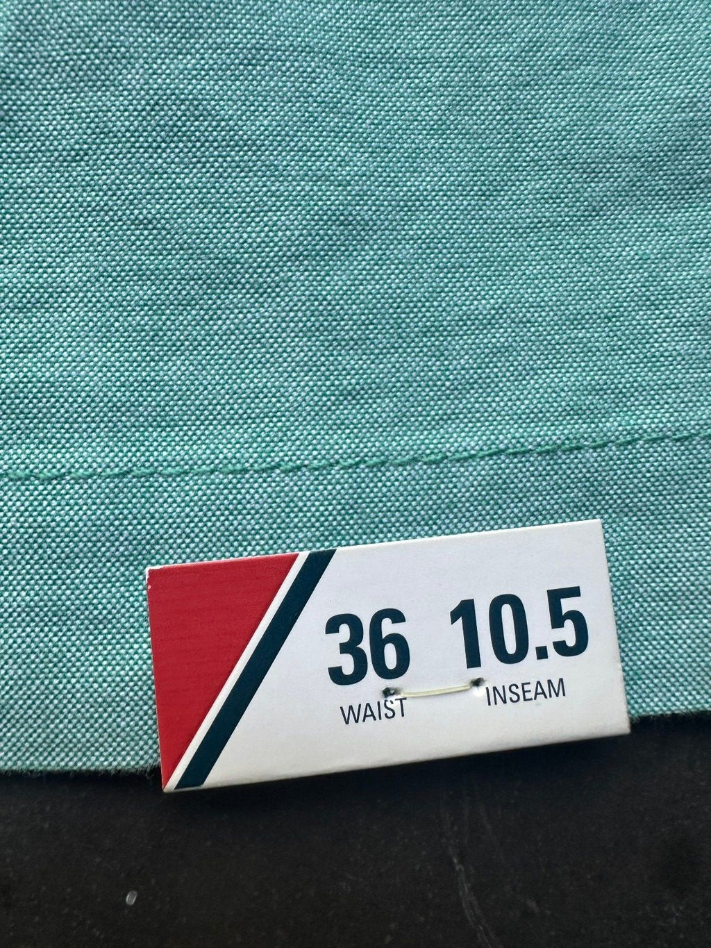 NWT IZOD Newport Oxford Turquoise Shorts 36