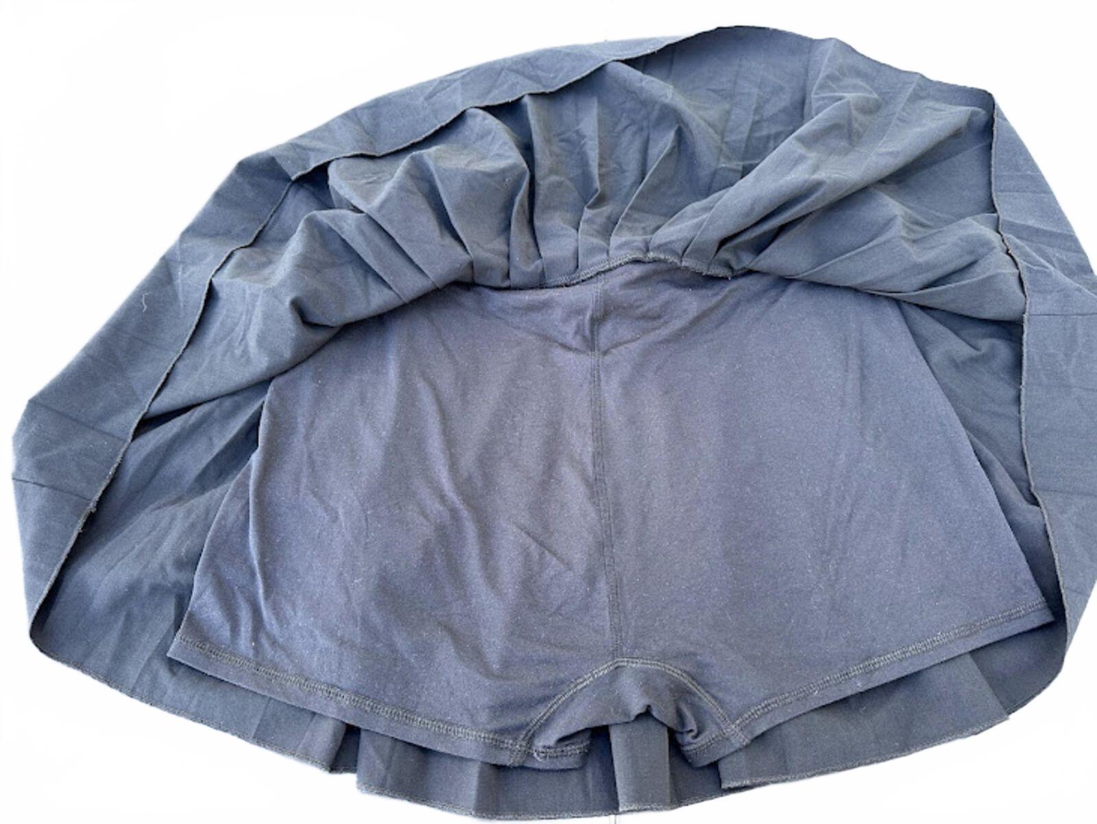 Slazenger Tennis Skirt Black Pleated XL