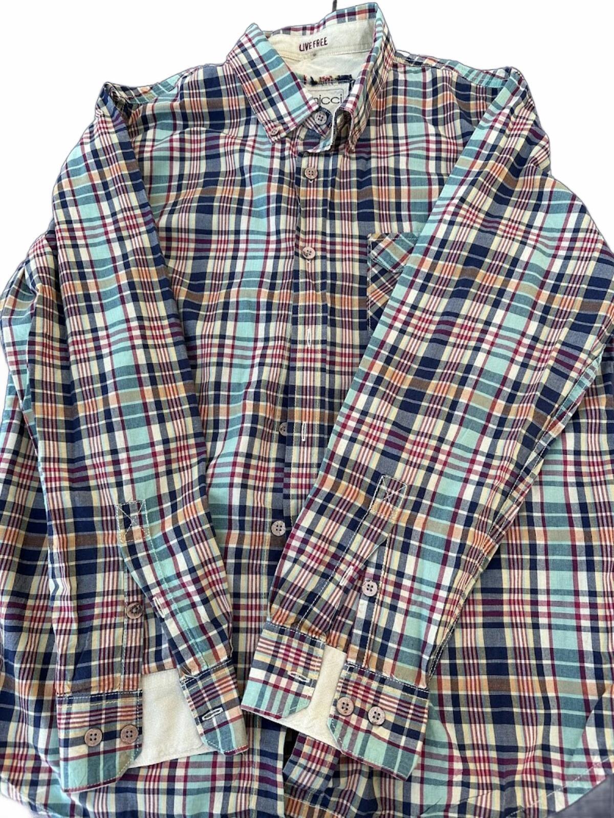 Gramicci Plaid Button Shirt Men’s Large