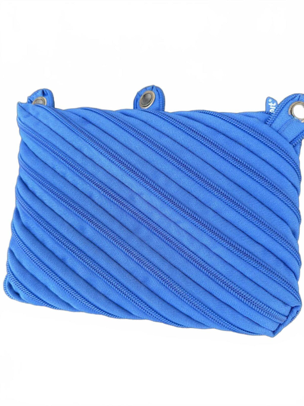 ZIPIT Monster Blue Zipper Pouch Bag Eyes