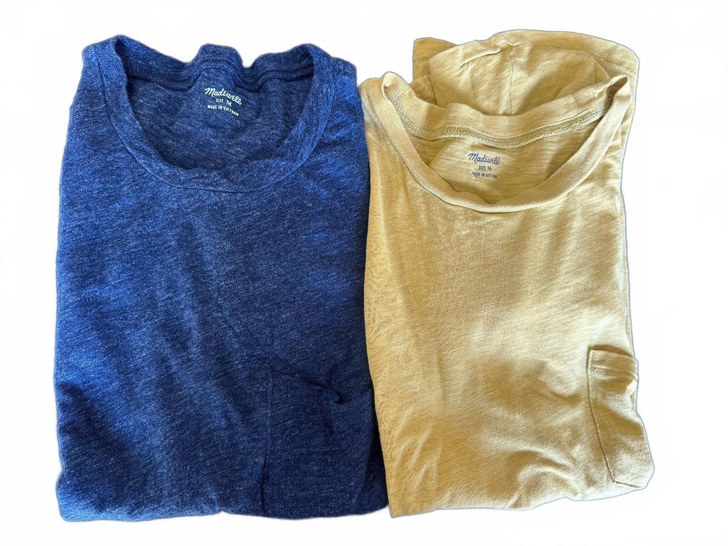 Madewell Pocket Tee Bundle Medium 2 Shirt Lot