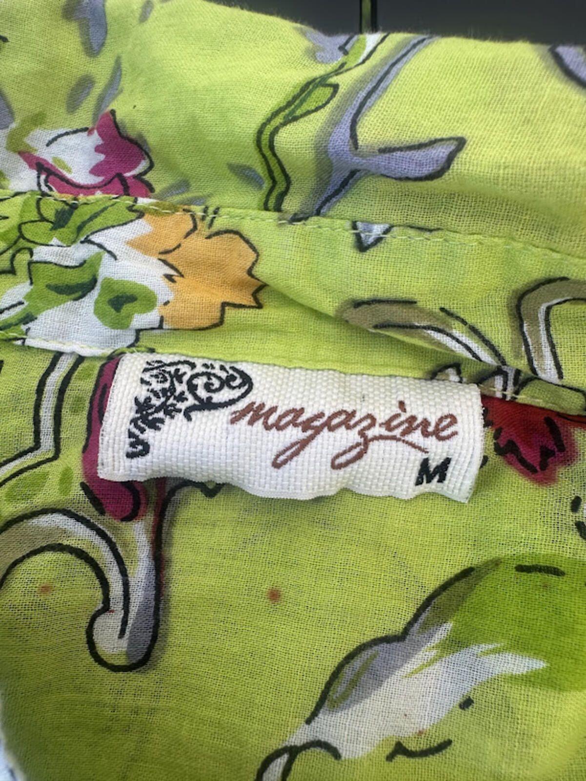 Magazine India Floral Cotton Blouse