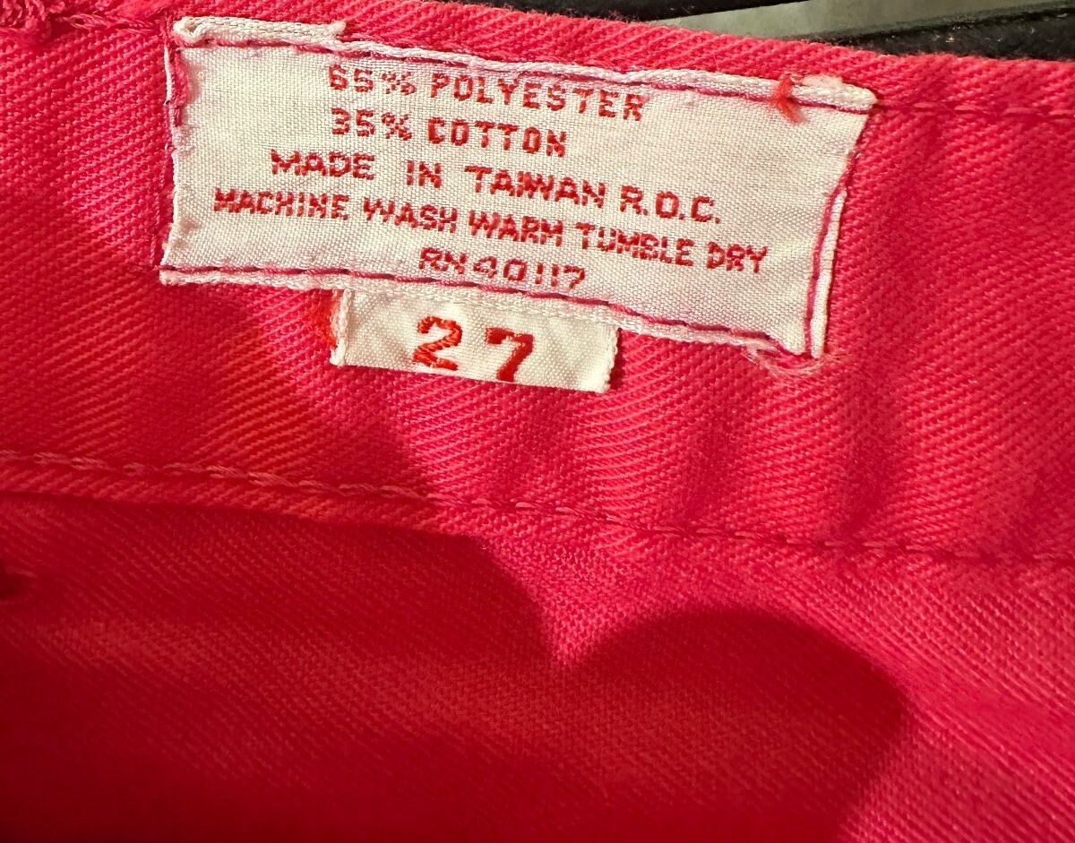 Vintage IZOD Lacoste Pink Pants 27 Taiwan