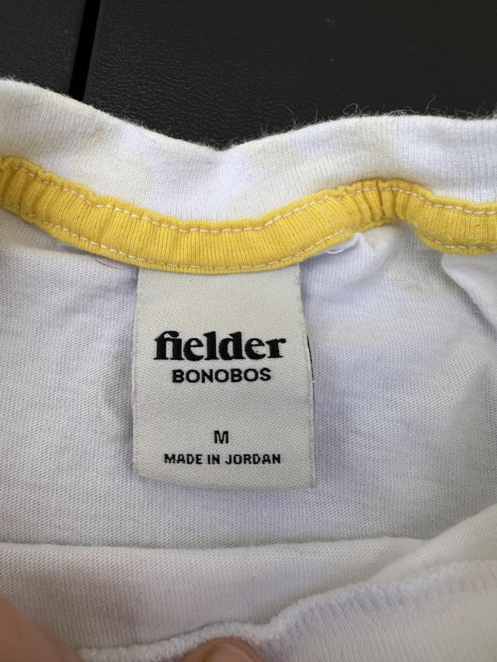 Bonobos Mender Graphic Tee White Medium