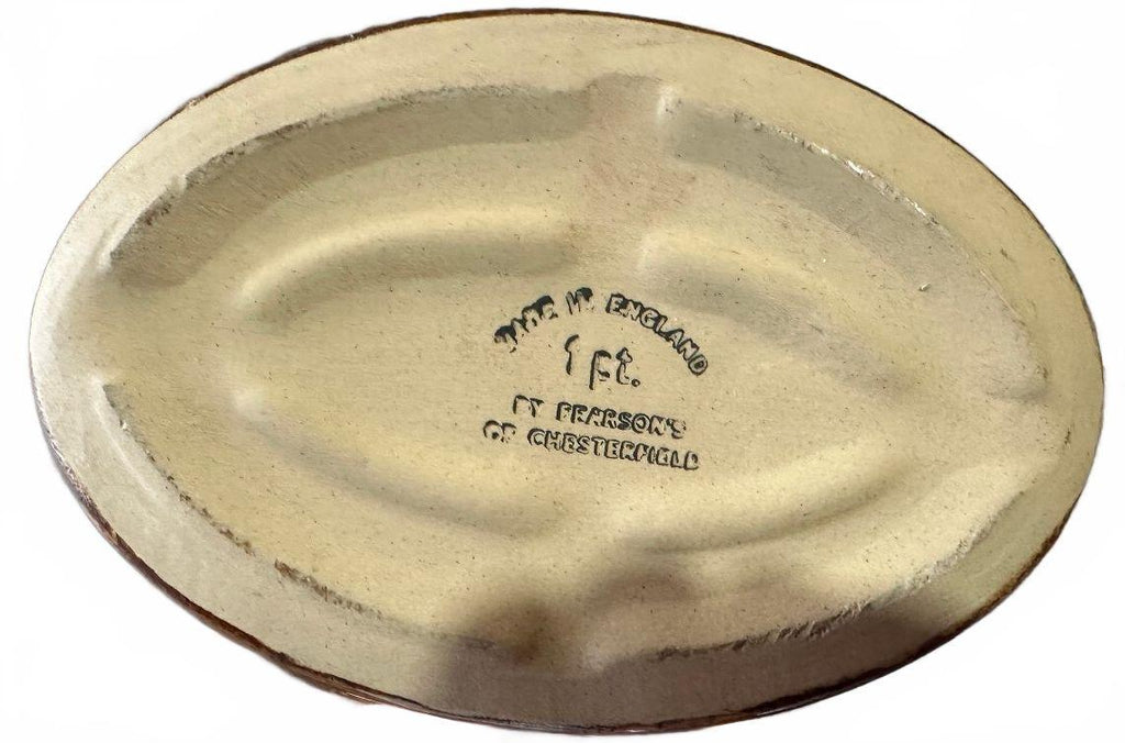 Vintage Pearsons Chesterfield Brown Casserole England
