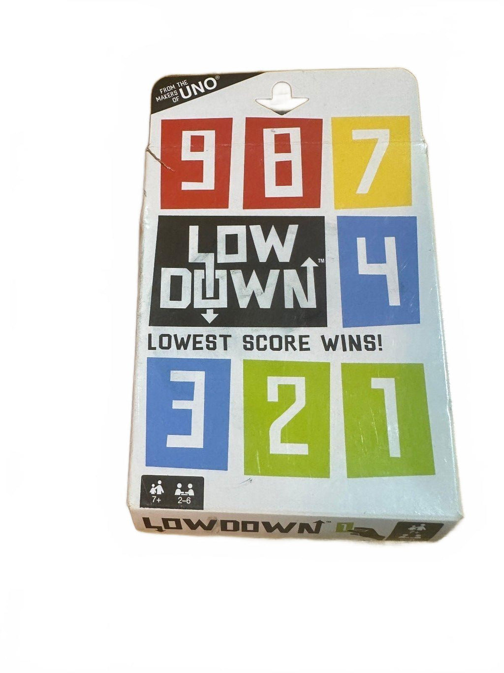 Mattel Lowdown Card Game FDW35 New Sealed 2016