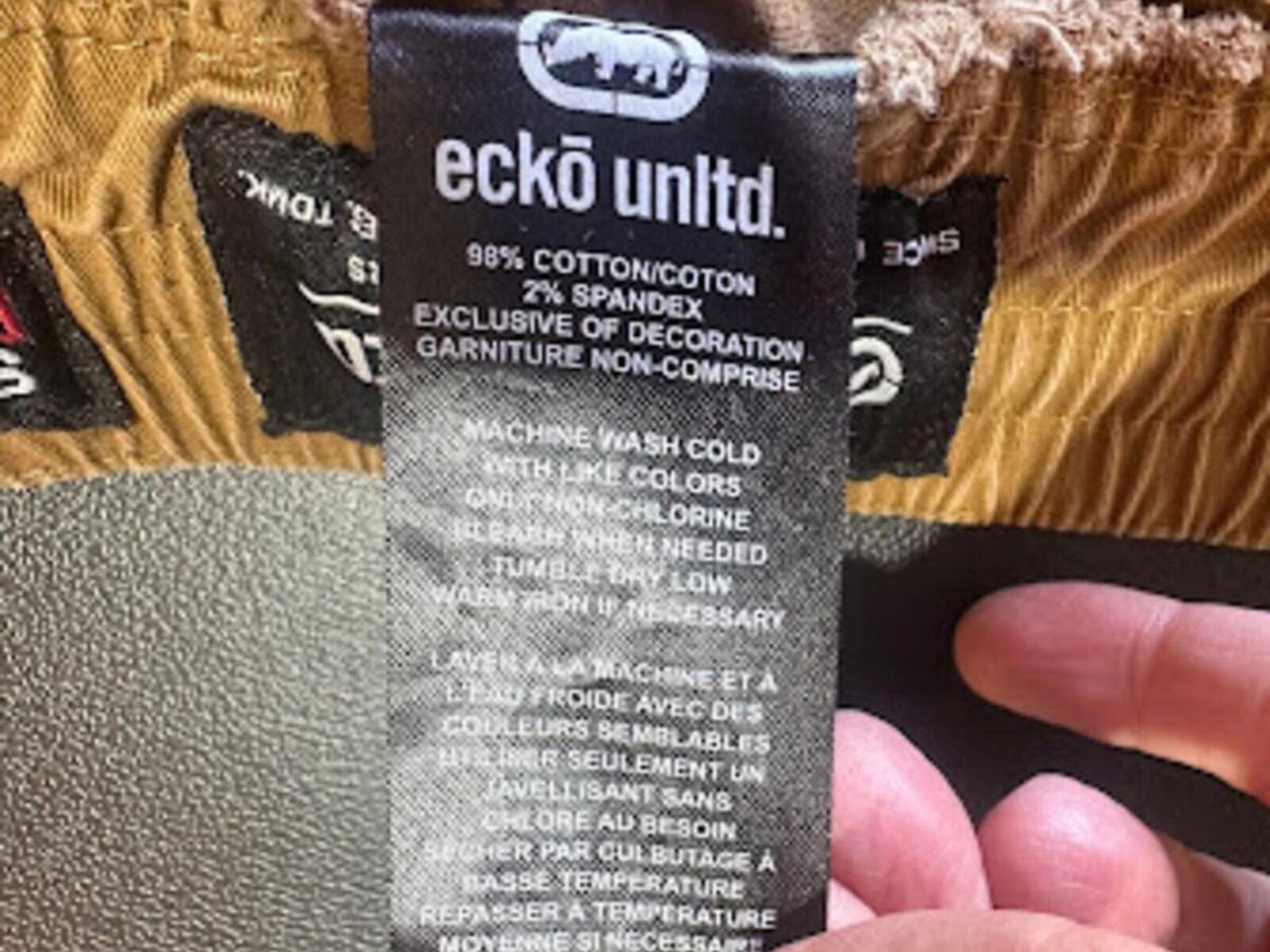 Ecko Unltd Tan Jogger Pants Size 36