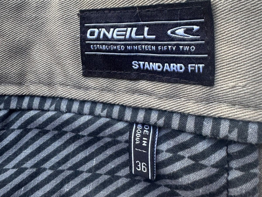 O'Neill Khaki Flat Front Shorts Men's 36