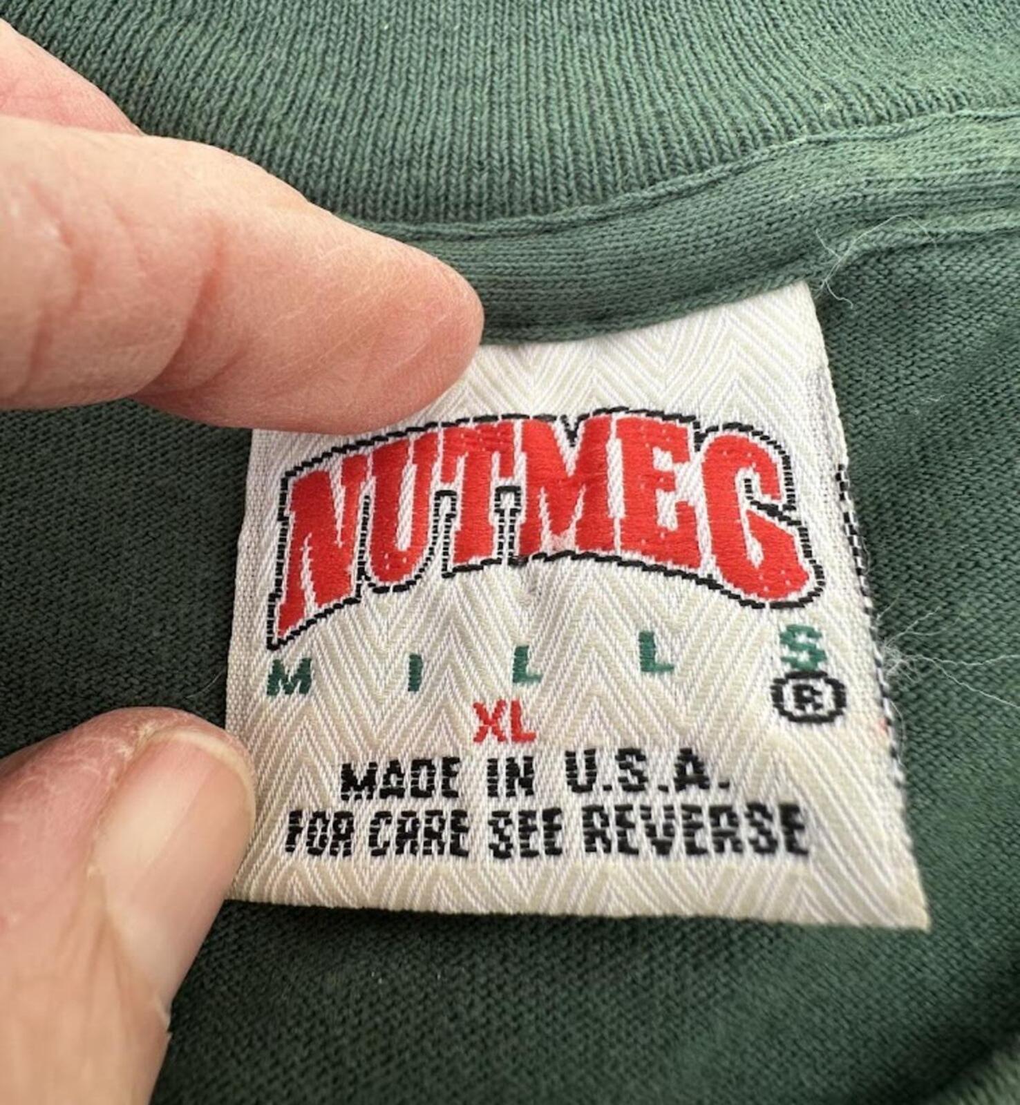 Vintage 1992 Oakland A’s Champs Nutmeg Tee L