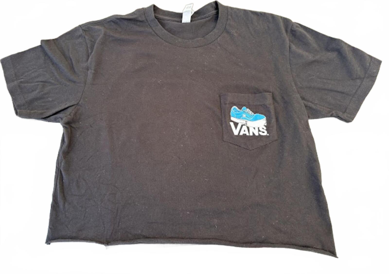 3 Cropped Tees Bundle Vans H&M Women’s S/M