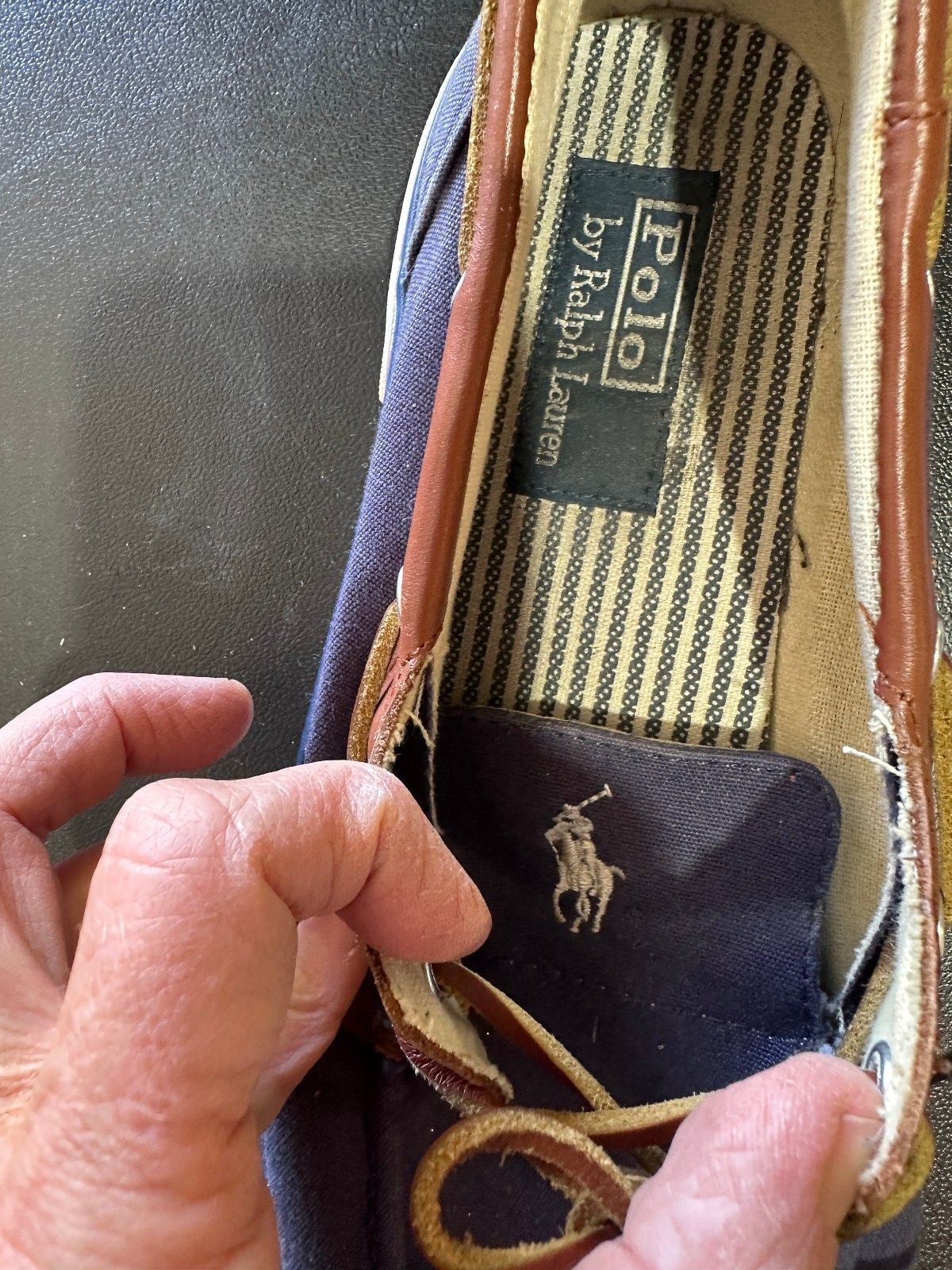 Polo Ralph Lauren Faxon Low Boat Shoes 9.5D