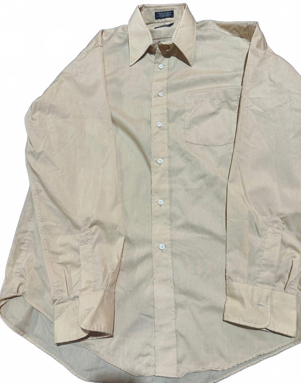 Christian Dior Monsieur Yellow Dress Shirt Medium USA