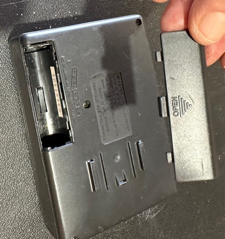 Sharp JC-180(GY) AM/FM Stereo Cassette Player