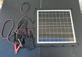 Portable 12V Solar Battery Charger Maintainer Kit