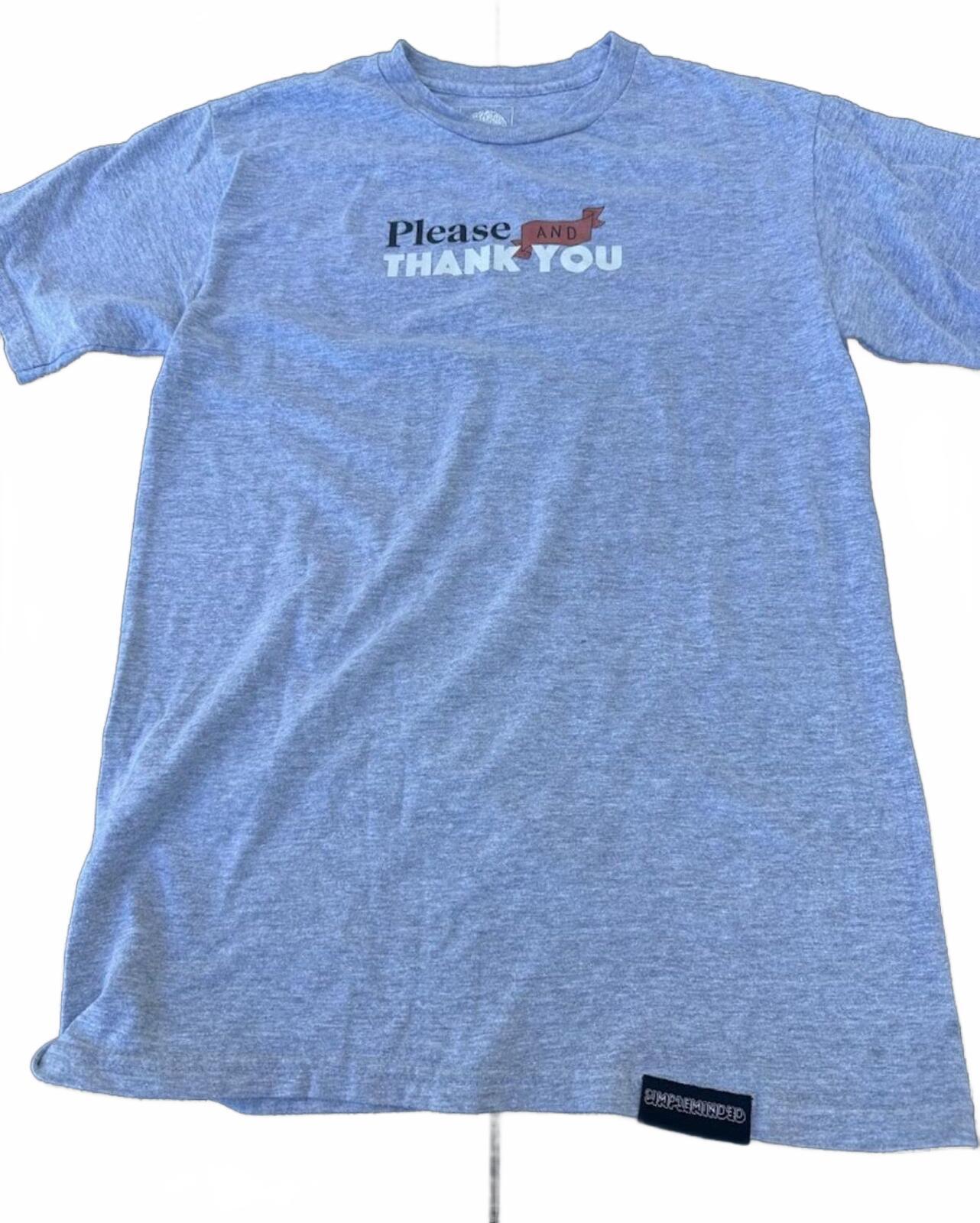 SimpleMinded SF “Please and Thank You” Tee