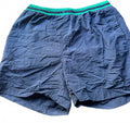 Givenchy Navy Green Swim Trunks Large