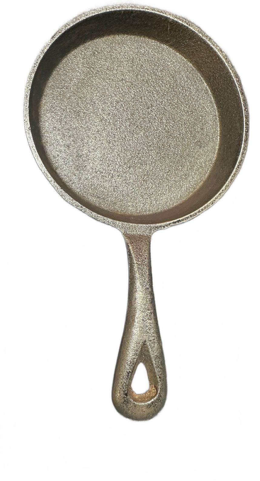 Vintage Mini Cast Iron Skillet 5" Unmarked