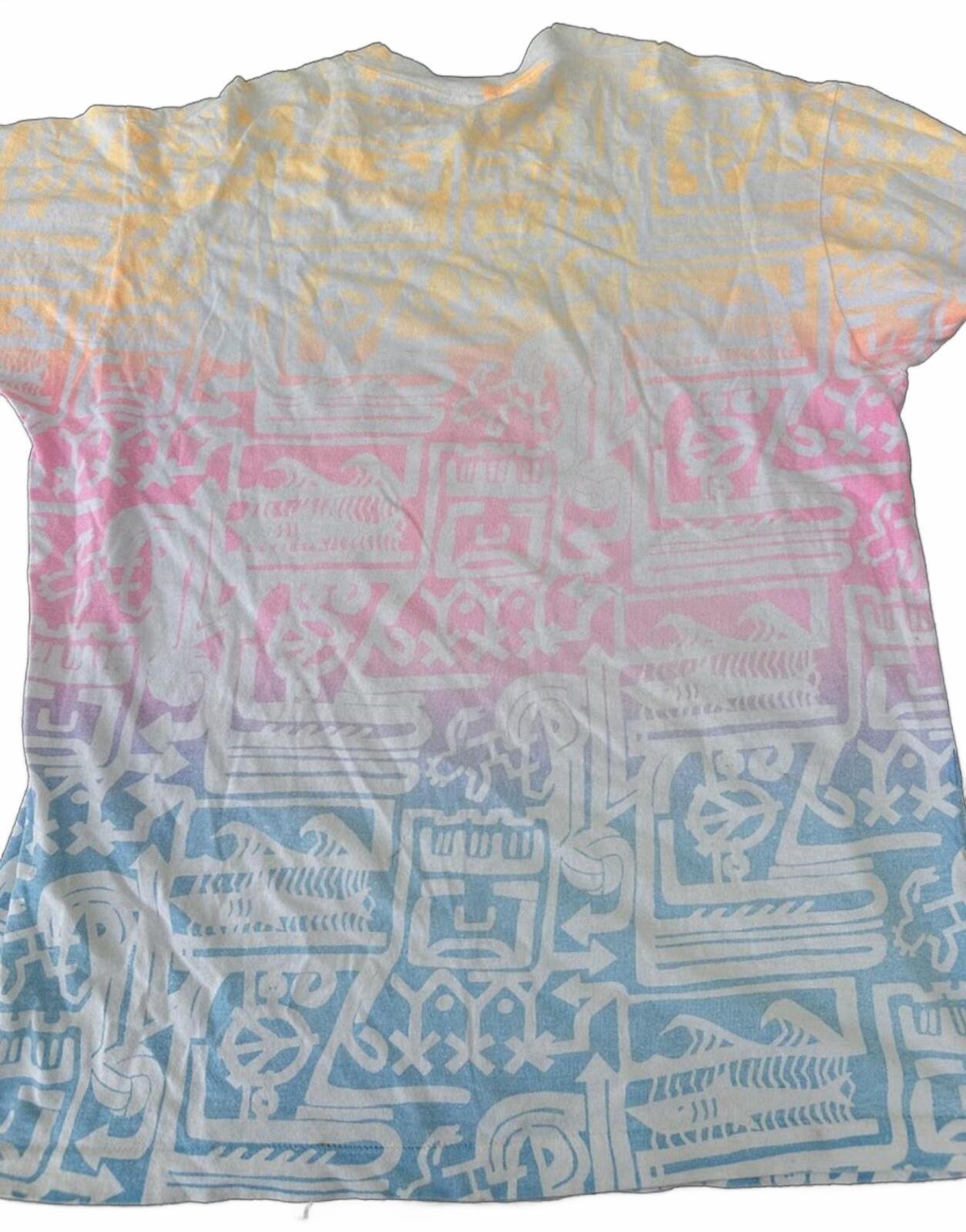 Vintage Oasis AOP Tee Single Stitch One Size