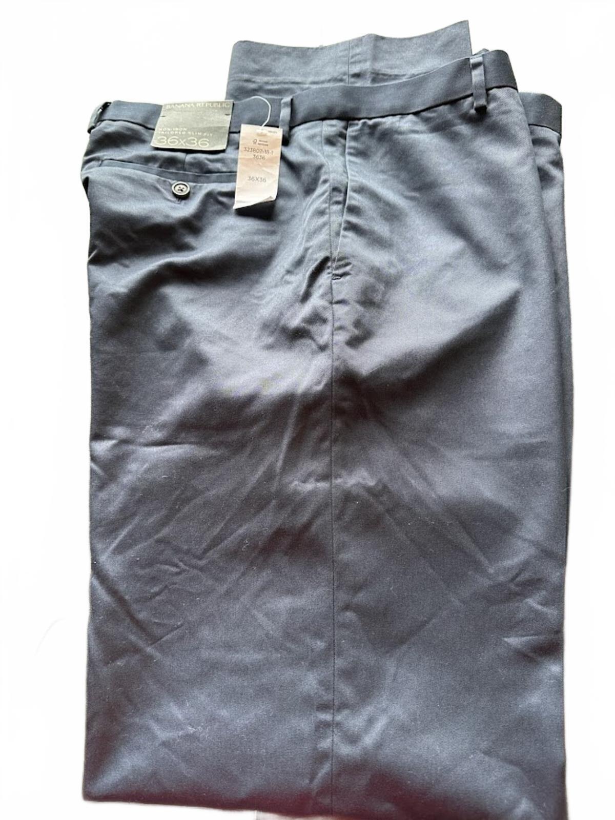 Banana Republic Slim Dress Pants 36x36 NWT