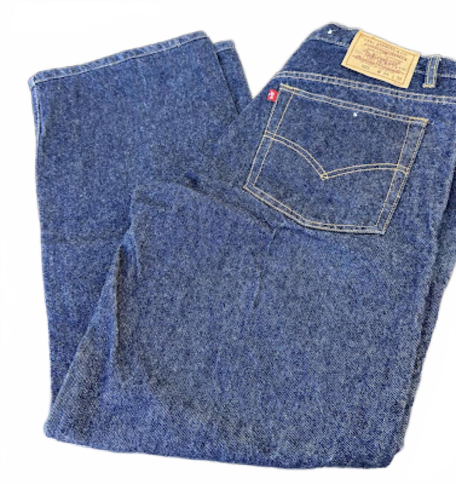 Levi's 503 Straight Leg Jeans 34x29 Hemmed