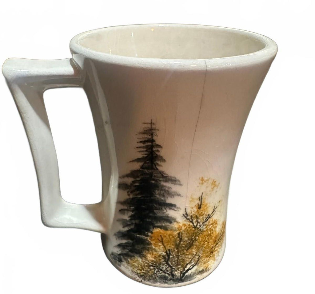 Vintage Ricky Gronewald Alaska Hand Painted Mug