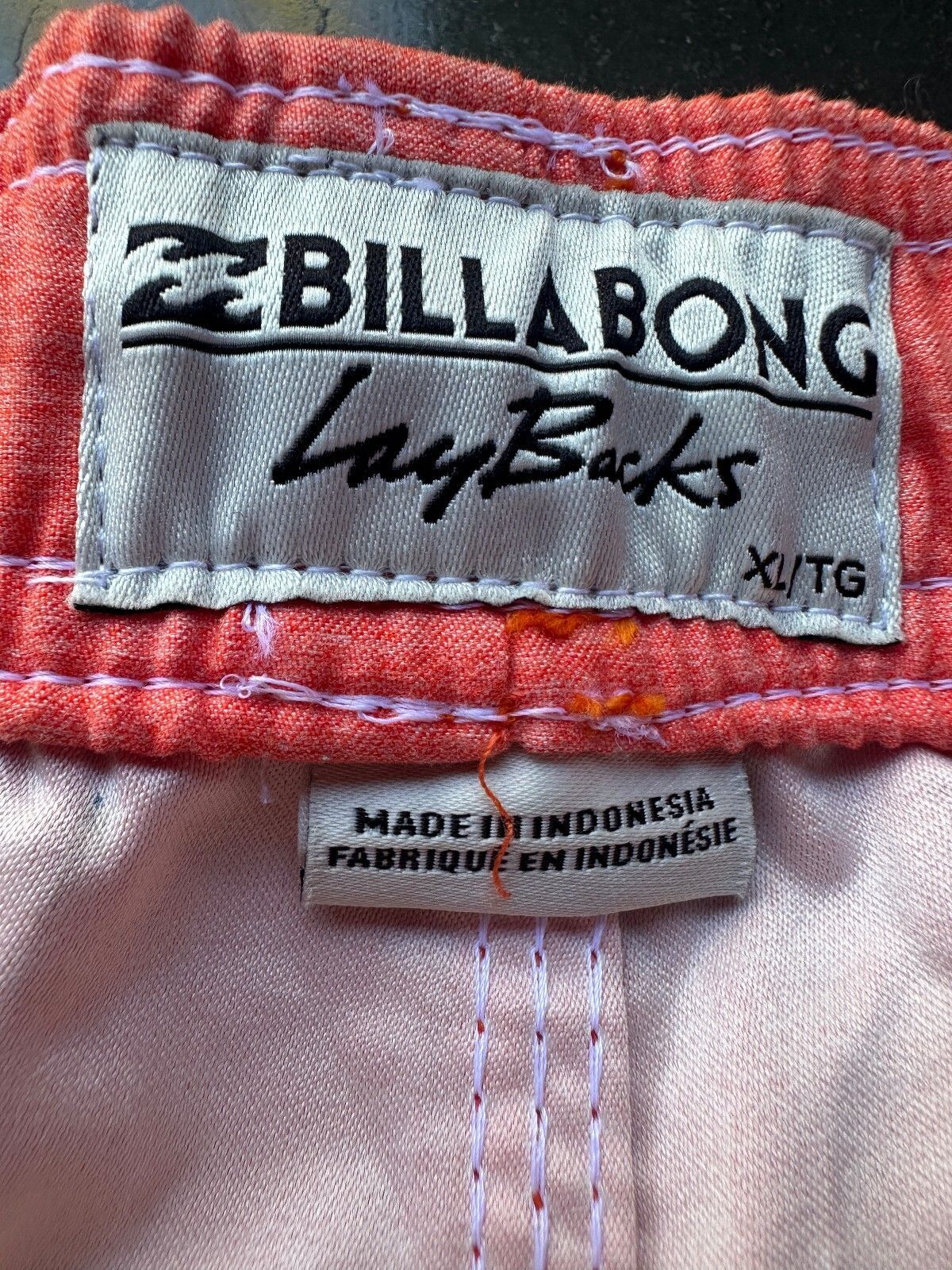 Billabong Laybacks Salmon Board Shorts XL
