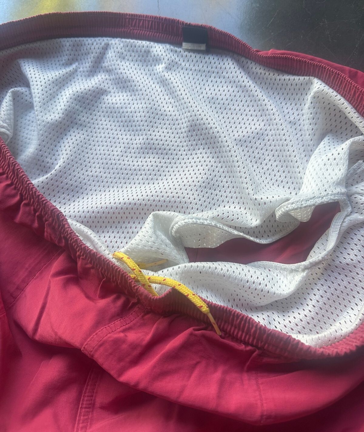 Patagonia Red Lined Swim Trunks Men's L